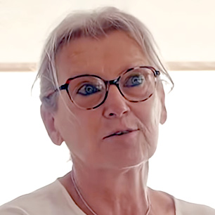 Martine, fille d'habitante de La Maison de Blandine