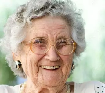 Geneviève, habitante à la Maison de Blandine